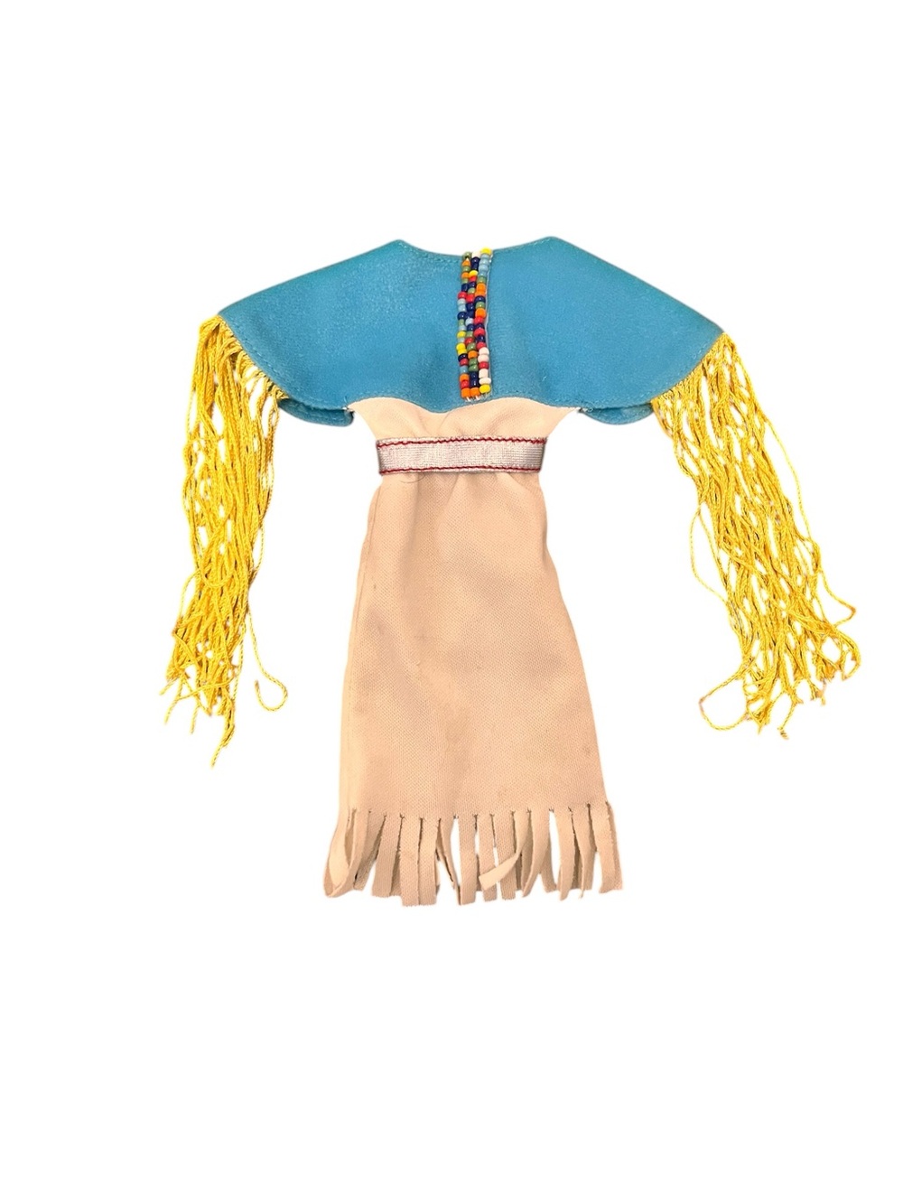Barbie 1993 Vintage Native American Original Fringe Dress Outfit